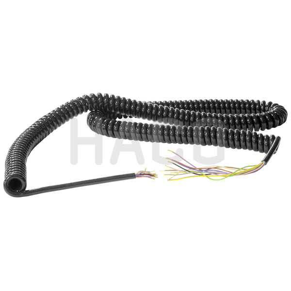 Cable espiral 12-cables PUR 5 metros HACO - 5002080H - HACO Tail Lift Parts